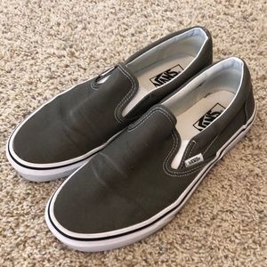 Vans Slip-On — Gray/White